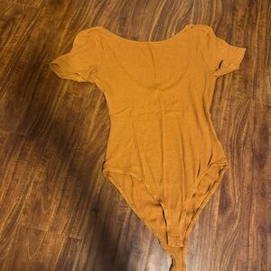 Forever 21 Warm Orange Kids Bodysuit